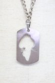 画像2: NieR Clothing / シルエットNieRちゃんモチーフネックレス  シルバー T-25-03-15-041-PU-AC-SA-ZT422 (2)