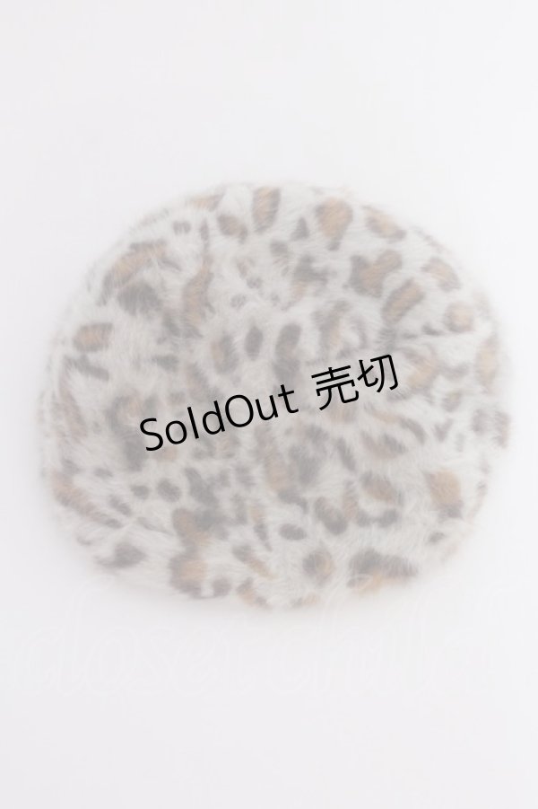画像3: LOLITAその他(お買取対象外) / レオパードベレー  グレーＸブラウン T-25-03-15-043-LO-AC-SA-ZT-K007 (3)