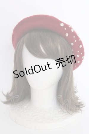 画像: LOLITAその他(お買取対象外) / スタッズベレー  ボルドーＸシルバー T-25-03-15-045-LO-AC-SA-ZT-K007