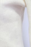 画像5: axes femme / 袖口レースリブタートル M  T-25-03-15-001-AX-TO-SA-ZT (5)