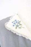 画像4: Fi.n.t / ミニブーケ刺繍クレリック衿ワンピース  グレー T-25-03-17-017-CA-OP-SA-ZI (4)