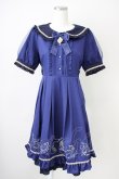 画像1: Amavel / Fortune Horoscopeチュールスリーブワンピース  ネイビー T-25-03-17-019-CA-BL-SA-ZT (1)