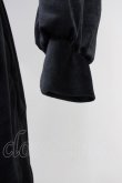 画像9: axes femme POETIQUE / ポケット刺繍ベロアワンピース  黒Ｘ白 T-25-03-17-020-AX-OP-SA-ZI (9)