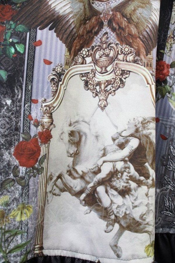 画像6: Ozz oneste / Valkyrie 神殿モチーフスカート  グレー T-25-03-17-023-OO-SK-SA-ZI (6)