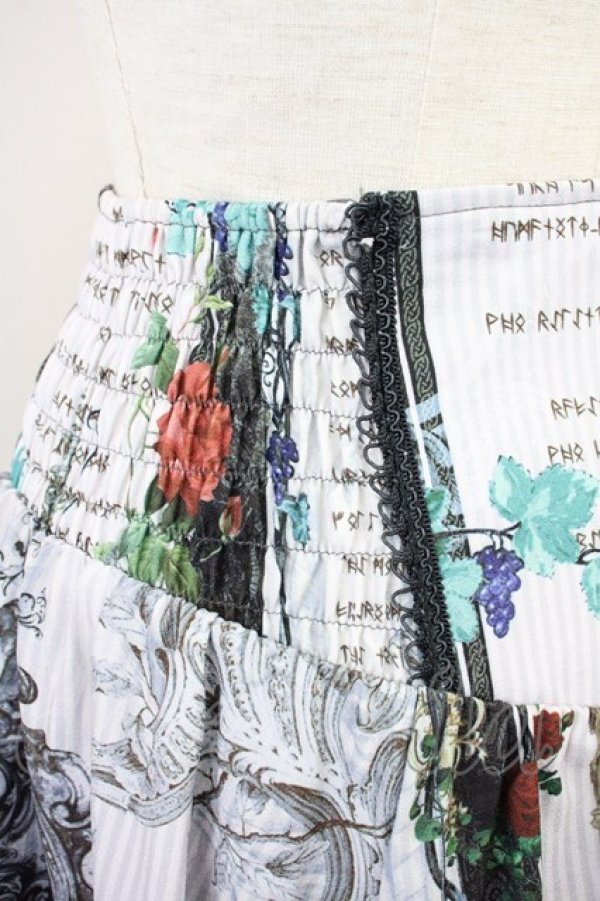 画像9: Ozz oneste / Valkyrie 神殿モチーフスカート  グレー T-25-03-17-023-OO-SK-SA-ZI (9)