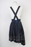 画像2: Amavel / Phantom Chandelierトレーン付スカート  黒Ｘゴールド T-25-03-17-024-CA-SK-SA-ZI (2)