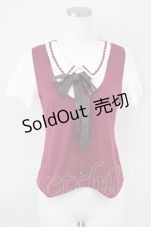 画像: axes femme / トップス   T-25-03-19-018-AX-TO-HD-ZT