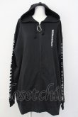 画像1: KRY CLOTHING / 「ABYSS」スウェットOリングZIPパーカ XXXL ブラック T-25-03-20-009-EL-TO-SA-ZT001 (1)