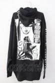 画像2: KRY CLOTHING / 「ABYSS」スウェットOリングZIPパーカ XXXL ブラック T-25-03-20-009-EL-TO-SA-ZT001 (2)