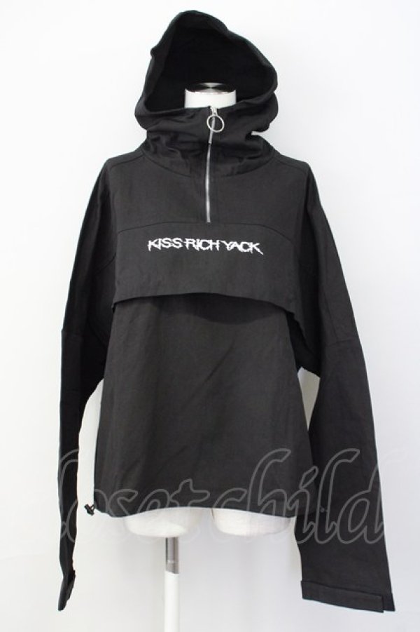 画像1: KRY CLOTHING / 「KUBI」ハイネックツイルジャケット  ブラック T-25-03-20-011-EL-JA-SA-ZT001 (1)