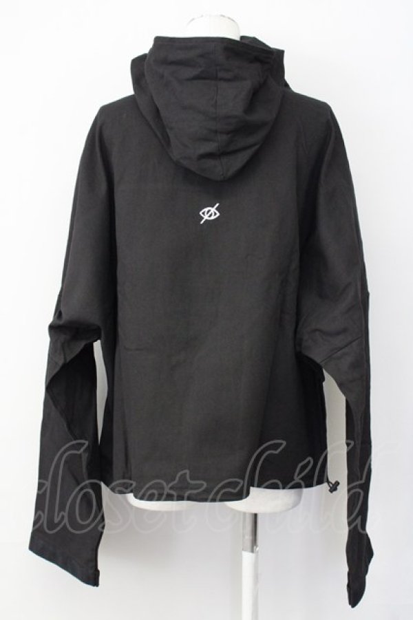 画像2: KRY CLOTHING / 「KUBI」ハイネックツイルジャケット  ブラック T-25-03-20-011-EL-JA-SA-ZT001 (2)