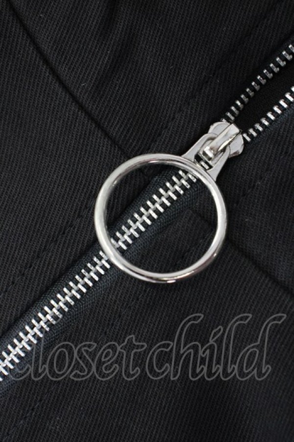 画像7: KRY CLOTHING / 「KUBI」ハイネックツイルジャケット  ブラック T-25-03-20-011-EL-JA-SA-ZT001 (7)
