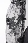 画像4: DARK IN LOVE / Gothic Sexy Off-Shoulder Lacey Sleeves Dress L ブラック T-25-03-20-013-PU-OP-SA-ZT001 (4)