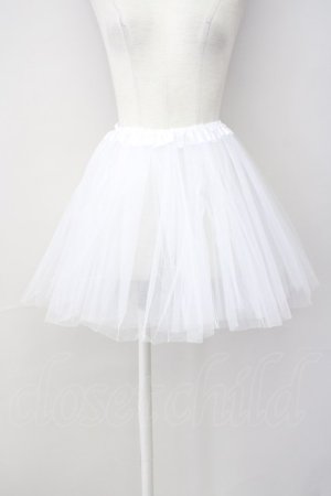 画像: LOLITAその他(お買取対象外) / ショートチュールパニエ  ホワイト T-25-03-20-015-LO-SK-SA-ZT058