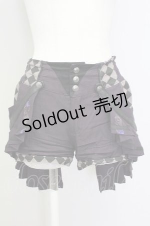 画像: Ozz oneste / Sunset Rose　ショートパンツ  パープル T-25-03-21-016-OO-PA-SA-ZT