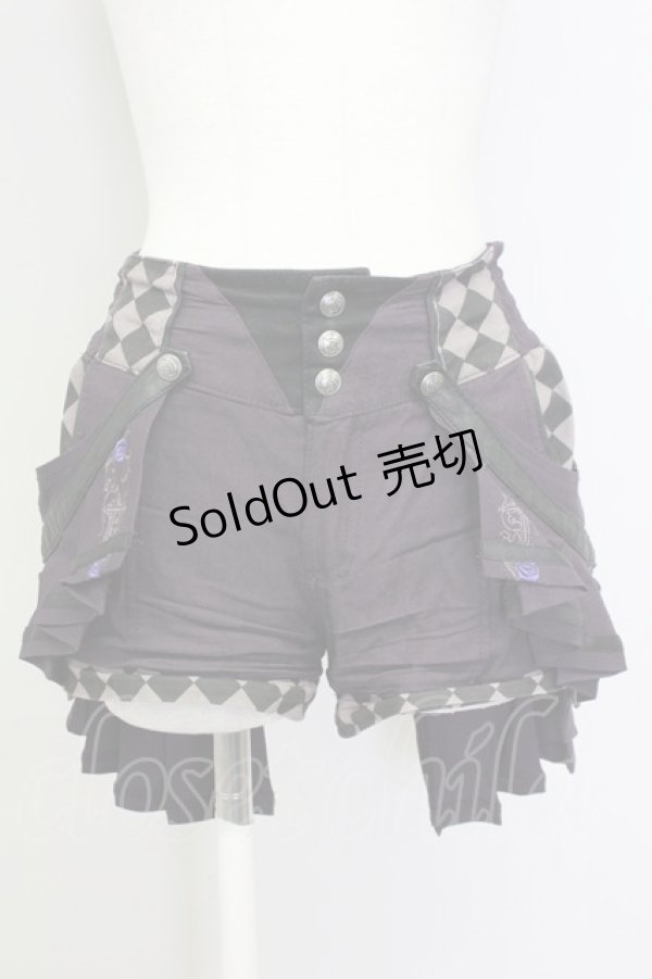 画像1: Ozz oneste / Sunset Rose　ショートパンツ  パープル T-25-03-21-016-OO-PA-SA-ZT (1)