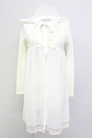 画像: MILK / ドレスパーカー  アイボリー T-25-03-21-005-ML-TO-SA-ZI