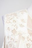 画像3: ANNA SUI / フラワーレースリボンノースリーブワンピース 2 ベージュ T-25-03-26-022-PU-OP-SA-ZI (3)