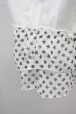 画像3: MARBLE / スターシフォンスカート  白Ｘ黒 T-25-03-26-023-GO-SK-SA-ZI (3)