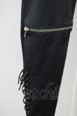 画像3: REFLEM / レースアップレギンス S 黒 T-25-03-26-032-PU-PA-SA-ZI (3)