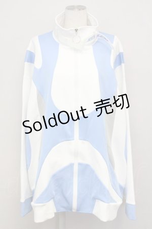 画像: REFLEM / マルチ切り替えジャージ  白Ｘサックス T-25-03-26-005-PU-TO-SA-ZT