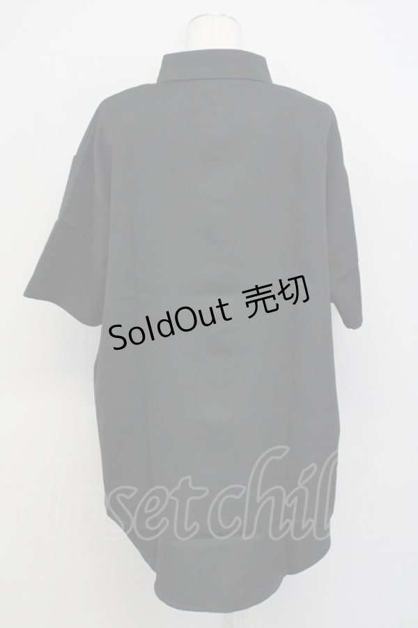 画像2: NieR Clothing / UNISEX SHIRT【EYE】  黒Ｘ青Ｘ赤Ｘ色 T-25-03-26-011-PU-BL-SA-ZI (2)