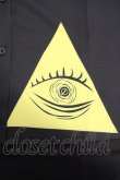 画像5: NieR Clothing / UNISEX SHIRT【EYE】  黒Ｘ青Ｘ赤Ｘ色 T-25-03-26-011-PU-BL-SA-ZI (5)