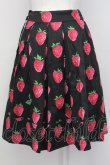 画像2: Jane Marple / Strawberry fieldタックスカート  黒Ｘ赤 T-25-03-27-018-JM-SK-SA-ZI (2)