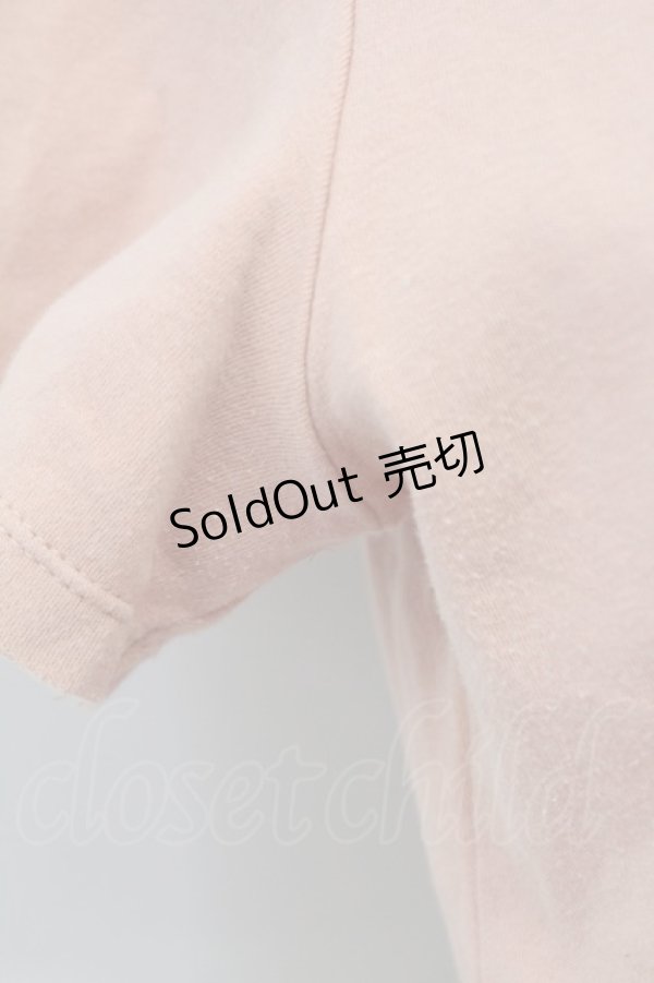 画像3: PINK HOUSE / ニットモチーフ付きTシャツ L ピンク T-25-03-27-006-LO-TS-SA-ZY (3)