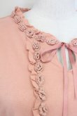 画像4: PINK HOUSE / ニットモチーフ付きTシャツ L ピンク T-25-03-27-006-LO-TS-SA-ZI (4)