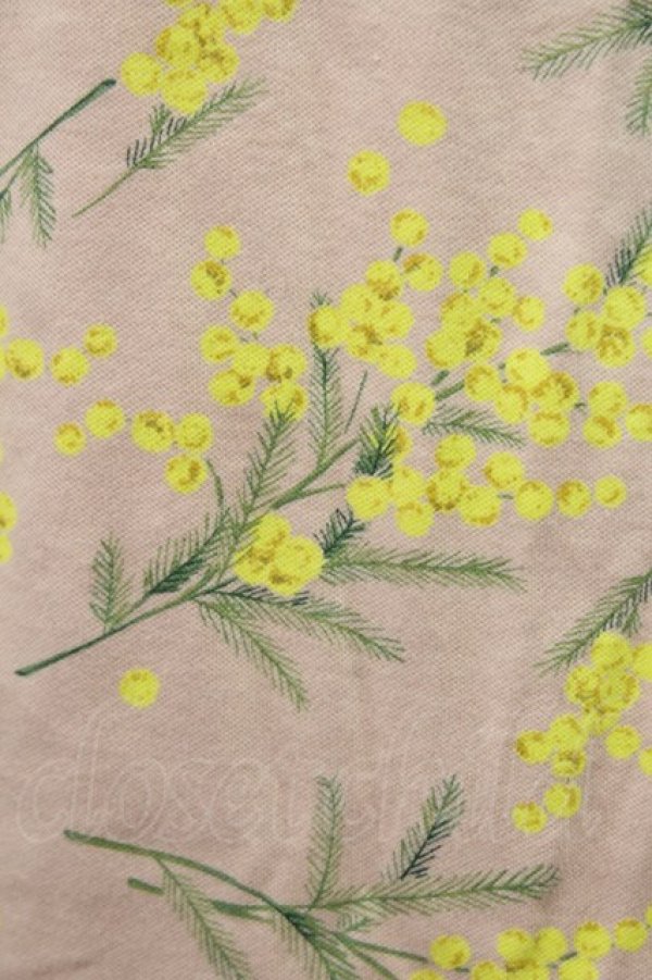 画像3: PINK HOUSE / ミモザ柄カットカーディガン L ピンク T-25-03-27-007-LO-TO-SA-ZY (3)