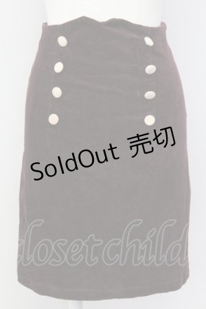 画像: an another angelus / スエード風タイトスカート  赤茶 T-25-03-30-026-CA-SK-SA-ZT072