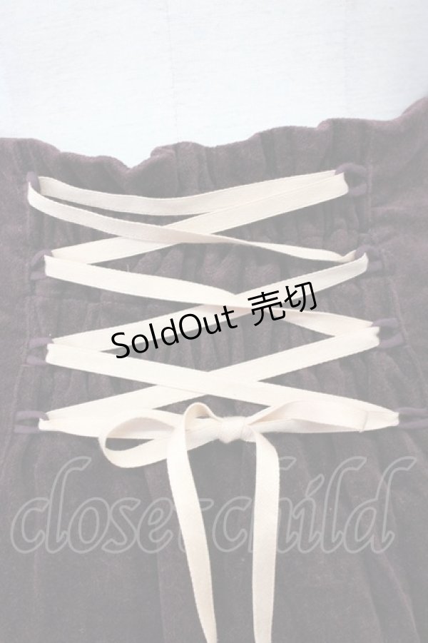 画像3: an another angelus / スエード風タイトスカート  赤茶 T-25-03-30-026-CA-SK-SA-ZT072 (3)