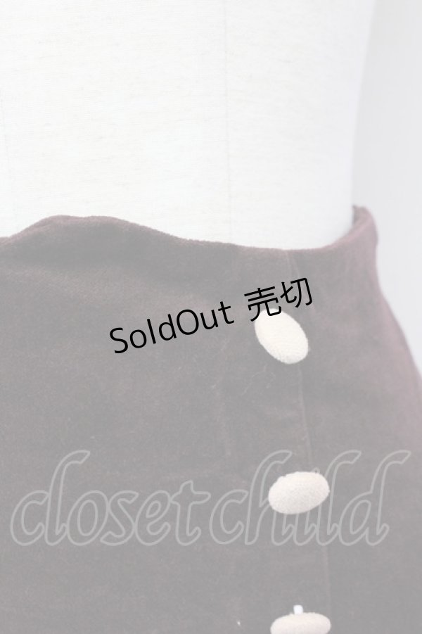 画像4: an another angelus / スエード風タイトスカート  赤茶 T-25-03-30-026-CA-SK-SA-ZT072 (4)