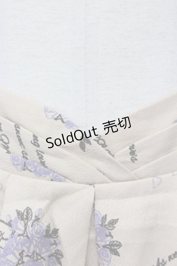 画像3: 【SALE】an another angelus / ブーケプリントミニスカート  ブラウン T-25-03-30-028-CA-SK-SA-ZT072 (3)