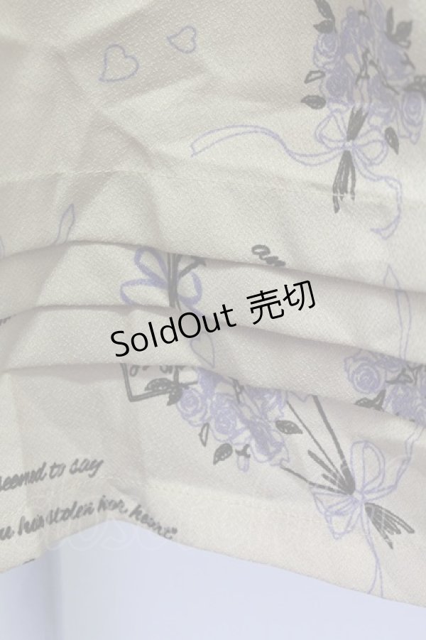 画像4: 【SALE】an another angelus / ブーケプリントミニスカート  ブラウン T-25-03-30-028-CA-SK-SA-ZT072 (4)