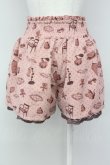 画像2: Ank Rouge / ガーリーモチーフショートパンツ  ピンク T-25-03-30-034-CA-PA-SA-ZT (2)