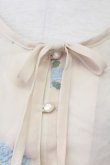 画像3: an another angelus / バラ刺繍シースルーブラウス  オフホワイト T-25-03-30-007-CA-BL-SA-ZT (3)
