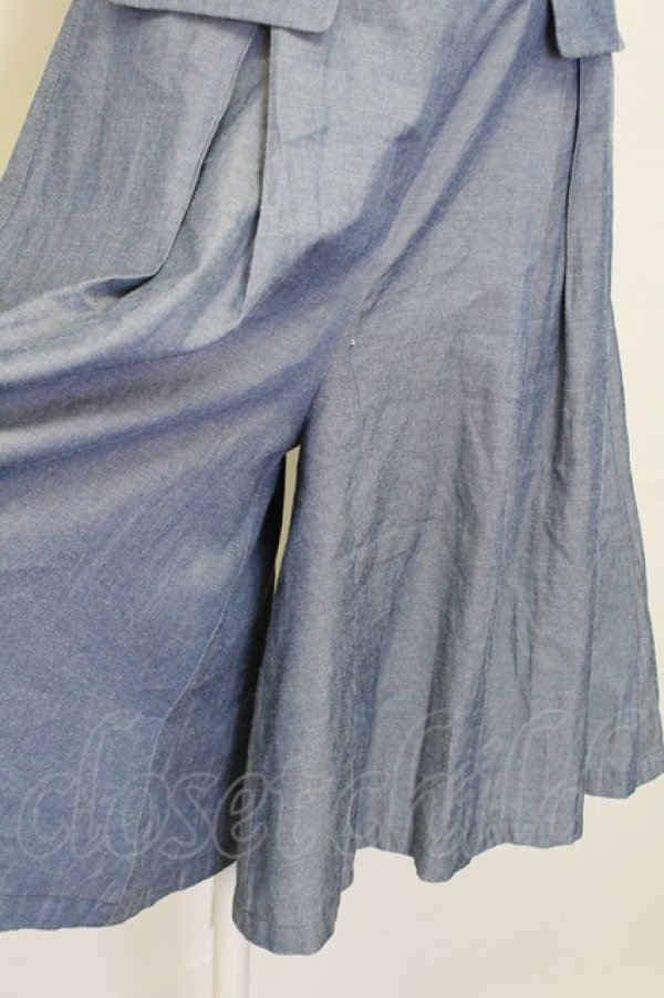 画像7: F&A / デニムビスチェ風ワンピース  ブルー T-25-03-31-021-LO-OP-SA-ZT069 (7)