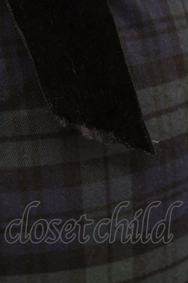 画像3: an another angelus / チェックタイトスカート  グリーン T-25-03-31-022-CA-SK-SA-ZT069 (3)