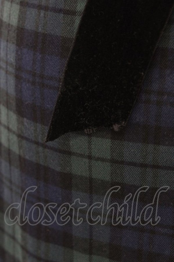 画像4: an another angelus / チェックタイトスカート  グリーン T-25-03-31-022-CA-SK-SA-ZT069 (4)