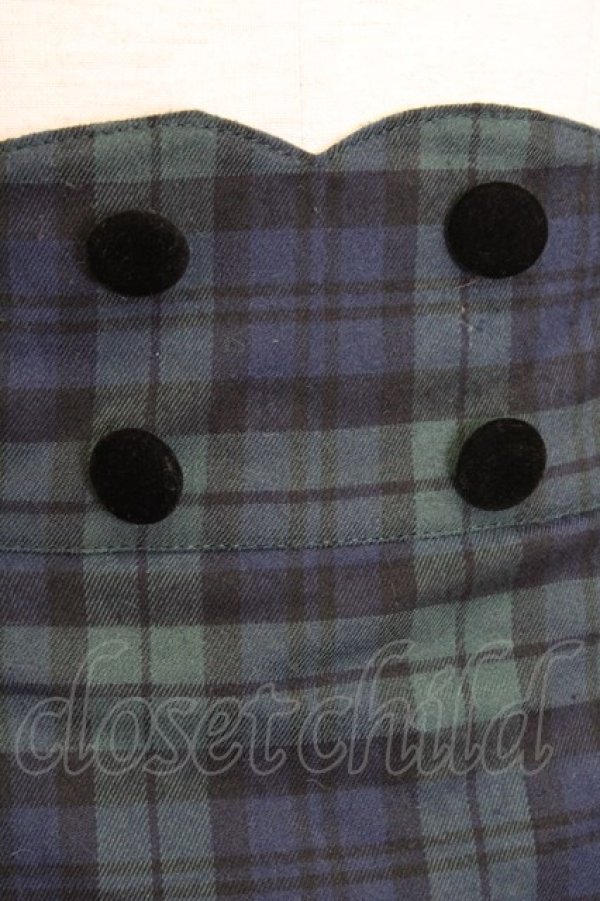 画像7: an another angelus / チェックタイトスカート  グリーン T-25-03-31-022-CA-SK-SA-ZT069 (7)