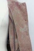 画像7: axes femme / ペプラム切替裏毛コート M ネイビーXブラウン T-25-03-31-004-AX-CO-SA-ZT-C039 (7)