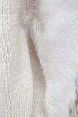 画像5: F&A / 蕾刺繍&スカラップVネックニット  アイボリー T-25-03-31-011-LO-TO-SA-ZT (5)