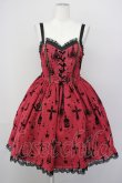 画像1: Angelic Pretty / Holy Lanternジャンパースカート  ワイン T-25-04-20-001-AP-OP-SA-ZI (1)