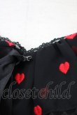 画像6: Angelic Pretty / Petit Heartジャンパースカート  黒ｘ赤 T-25-04-20-002-AP-OP-SA-ZI (6)