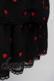 画像7: Angelic Pretty / Petit Heartジャンパースカート  黒ｘ赤 T-25-04-20-002-AP-OP-SA-ZI (7)