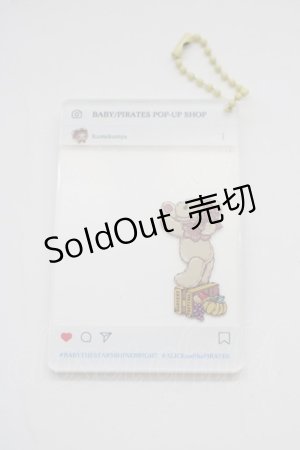 画像: BABY,THE STARS SHINE BRIGHT / BABY/PIRATES POP-UP SHOPキーホルダー  クリア T-25-04-20-024-BA-ZA-SA-ZI