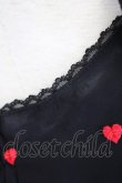 画像9: Angelic Pretty / Petit Heartジャンパースカート  黒ｘ赤 T-25-04-20-002-AP-OP-SA-ZI (9)