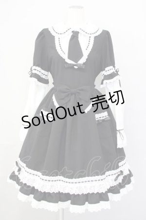 画像: LIEF / LIEF in The Dreamワンピース  黒Ｘ白 T-25-04-20-003-LO-OP-SA-ZI